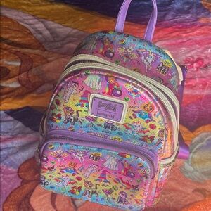Rare Lisa Frank Halloween Holographic Mini Backpack